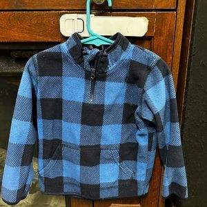 2T pull over fleece hoodie